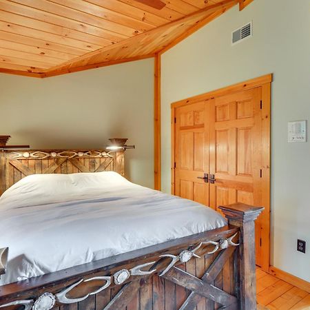 Luxury Log Cabin With Ev Charger And Mtn Views! Blairstown Екстериор снимка